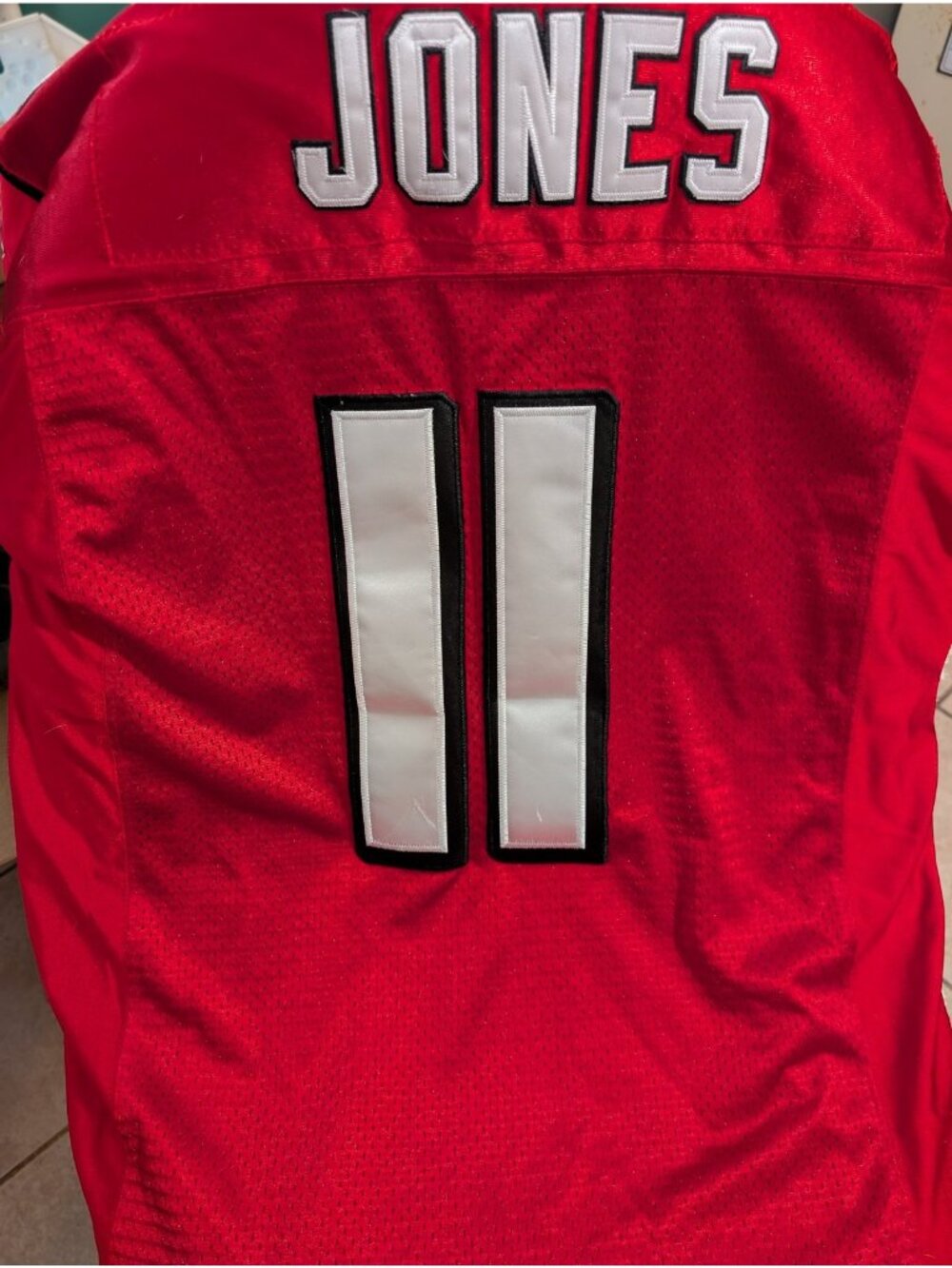 Reebok NFL Atlanta Falcons Julio Jones #11 Jersey Men's Size 52 Officially